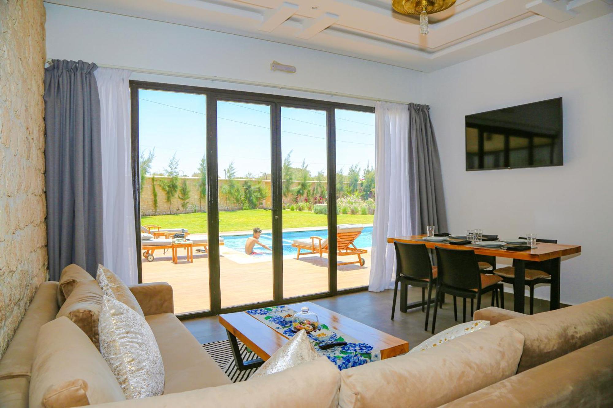 Villa La Rose Bleue - Residence Hoteliere Avec Piscine - Essaouira Luaran gambar