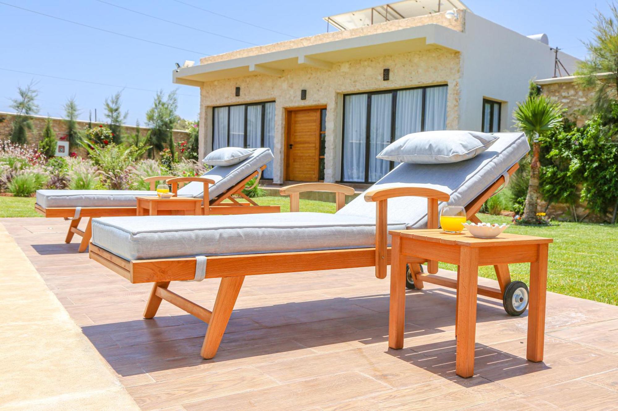 Villa La Rose Bleue - Residence Hoteliere Avec Piscine - Essaouira Luaran gambar