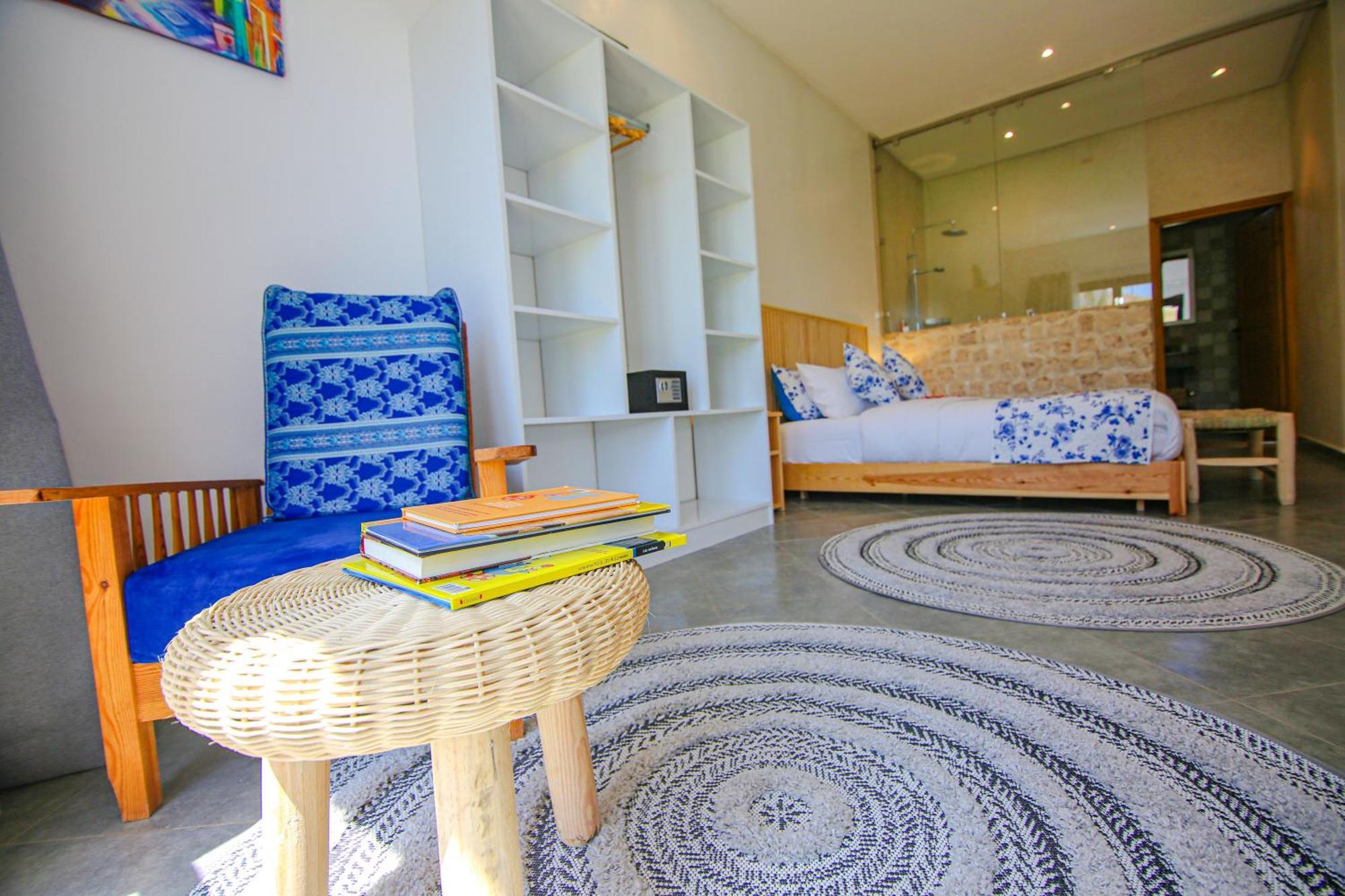 Villa La Rose Bleue - Residence Hoteliere Avec Piscine - Essaouira Luaran gambar