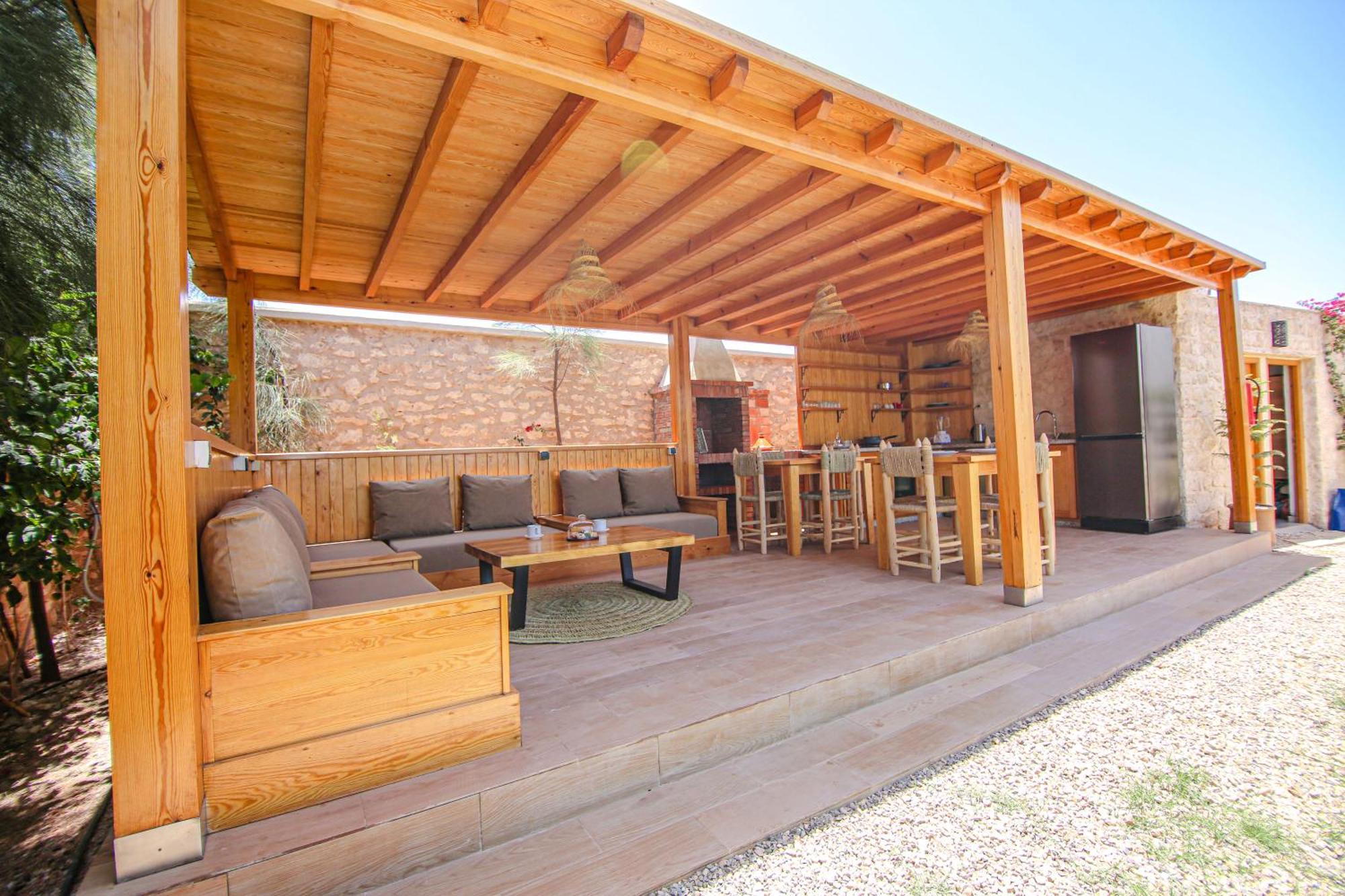 Villa La Rose Bleue - Residence Hoteliere Avec Piscine - Essaouira Luaran gambar