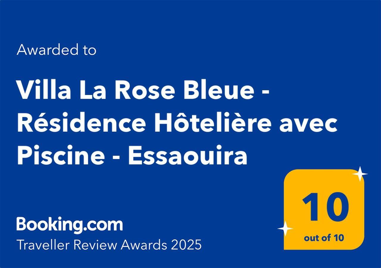Villa La Rose Bleue - Residence Hoteliere Avec Piscine - Essaouira Luaran gambar
